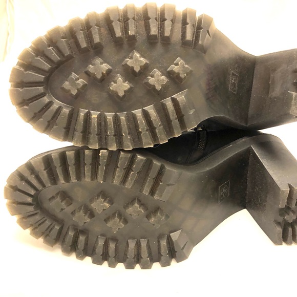 Dr. Martens Magdalena High Heel Ankle Chunky Platform zip Boots sz 10 - Picture 12 of 14